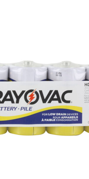 RAYOVAC-Heavy Duty D Size Shrink 6 pack