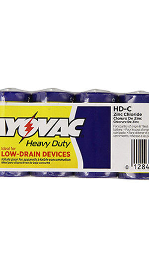 RAYOVAC-Heavy Duty C Size Shrink 6 pack